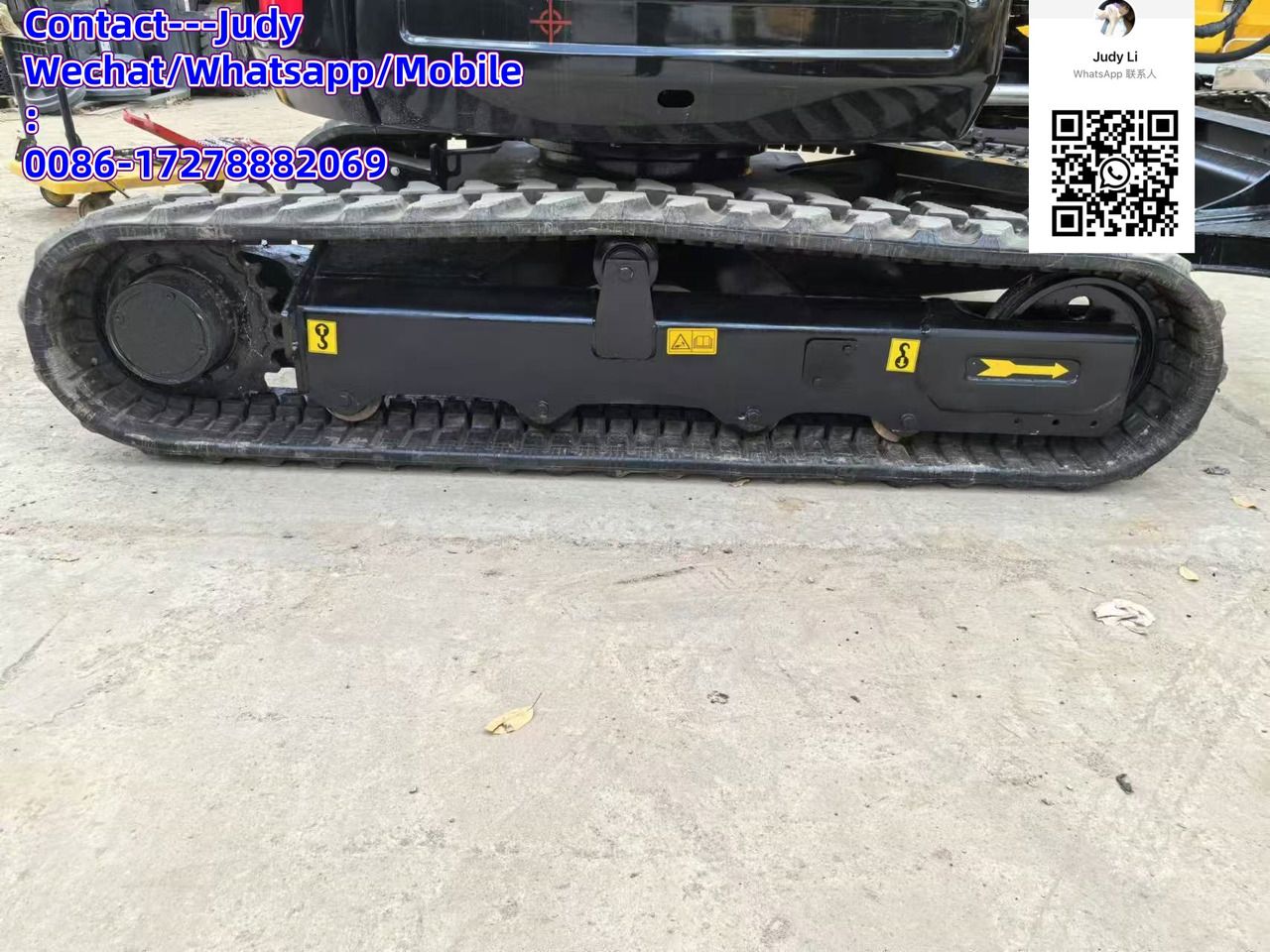 2024 Sany SY35U mini excavator track assembly side view 2024 Sany SY35U mini excavator track assembly side view