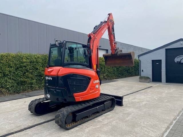 2021 Kubota U50-5 mini excavator, rear three-quarter view 2021 Kubota U50-5 mini excavator, rear three-quarter view