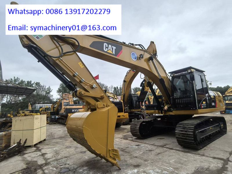 2025 Caterpillar 330D2L crawler excavator, front three-quarter view 2025 Caterpillar 330D2L crawler excavator, front three-quarter view