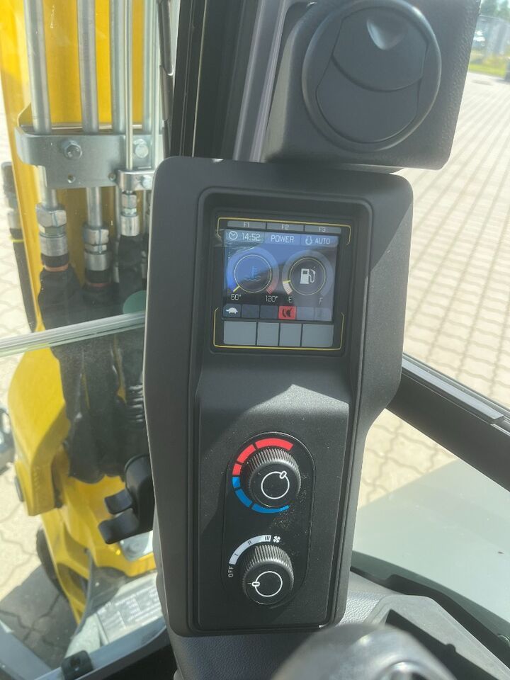 2023 Wacker Neuson ET 42 mini excavator interior control panel view 2023 Wacker Neuson ET 42 mini excavator interior control panel view