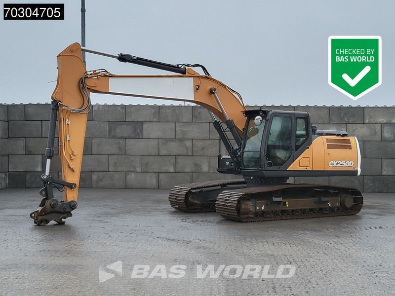 2020 CASE CX250D crawler excavator, side view 2020 CASE CX250D crawler excavator, side view
