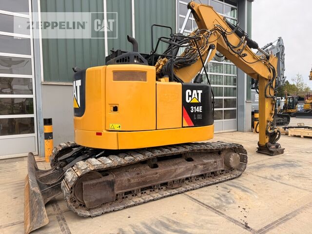 2014 Caterpillar 314ELCR crawler excavator, rear three-quarter view 2014 Caterpillar 314ELCR crawler excavator, rear three-quarter view