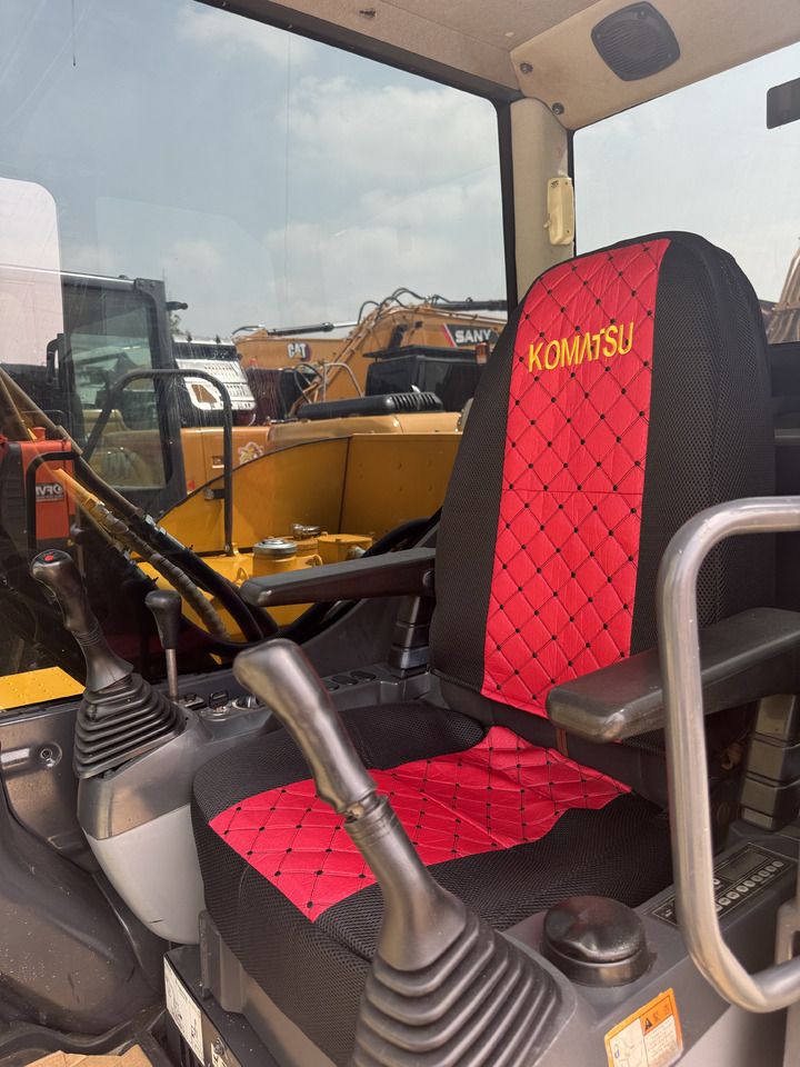2024 Komatsu PC70-8 crawler excavator cab interior view 2024 Komatsu PC70-8 crawler excavator cab interior view