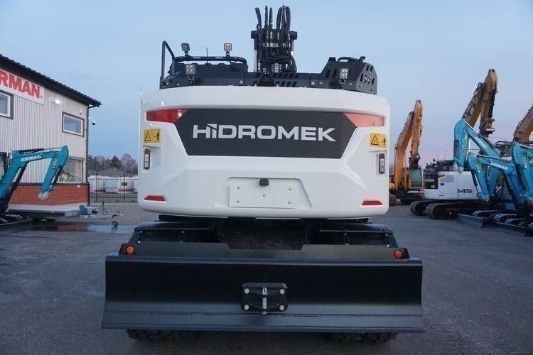 2025 Hidromek HMK 150WR-5 wheel excavator, rear view