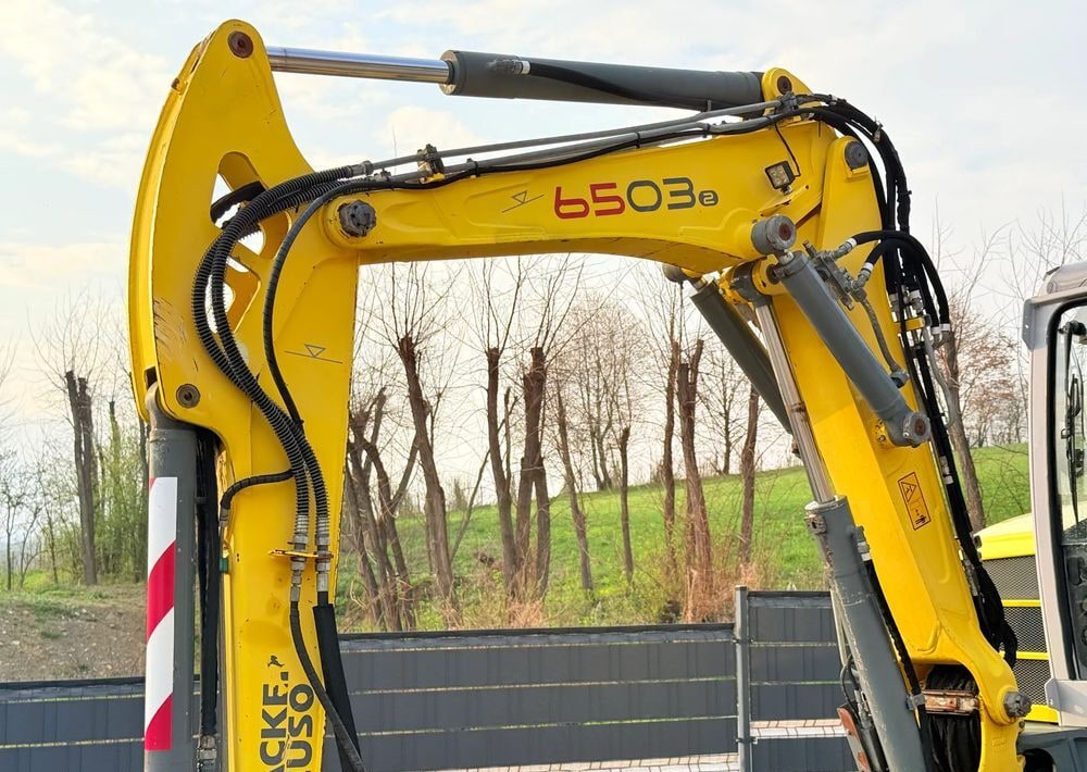 2011 Wacker Neuson 6503 wheel excavator boom detail 2011 Wacker Neuson 6503 wheel excavator boom detail