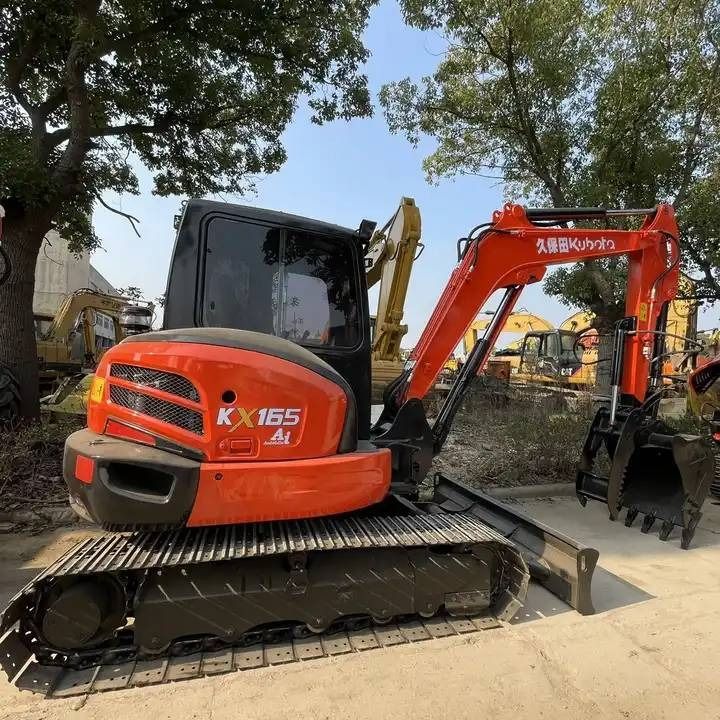 2024 Kubota KX165-5 mini excavator, side view 2024 Kubota KX165-5 mini excavator, side view
