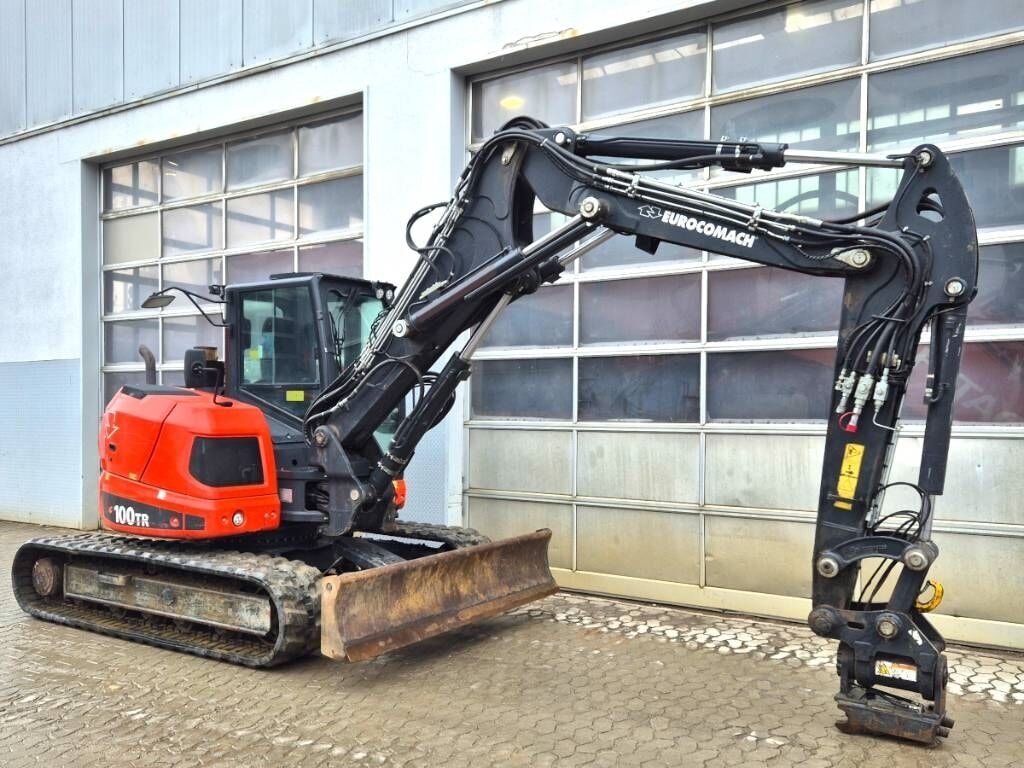 2021 Eurocomach 100 TR mini excavator, side view 2021 Eurocomach 100 TR mini excavator, side view