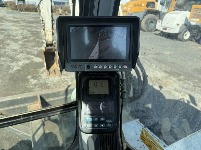 2009 New Holland E80 BMSR-2 crawler excavator interior cab view