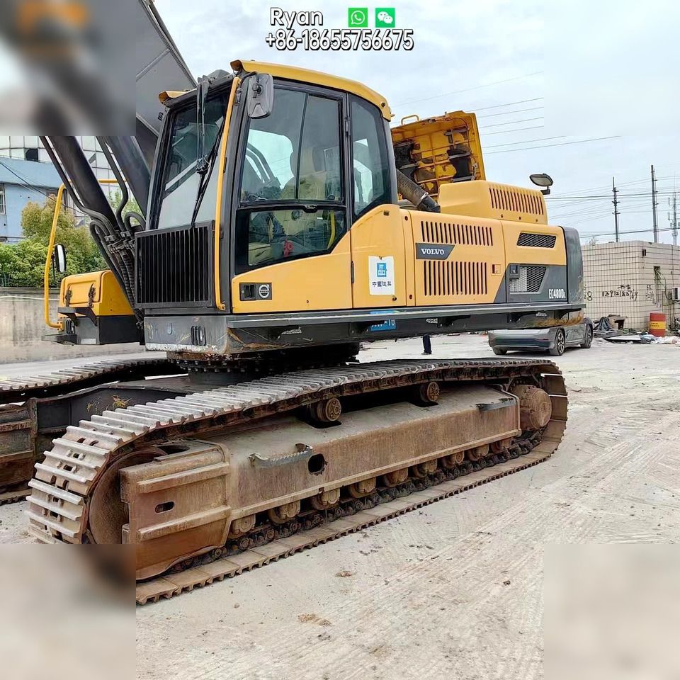 2021 Volvo EC480DL crawler excavator, side view