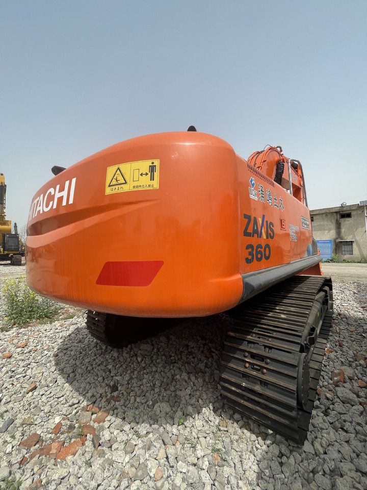 2024 Hitachi Zaxis 360 crawler excavator rear view