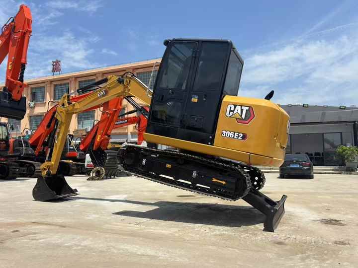 2024 Caterpillar 306E2 mini excavator, side view 2024 Caterpillar 306E2 mini excavator, side view
