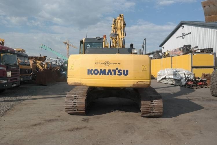 2006 Komatsu PC240-8 crawler excavator, rear view 2006 Komatsu PC240-8 crawler excavator, rear view