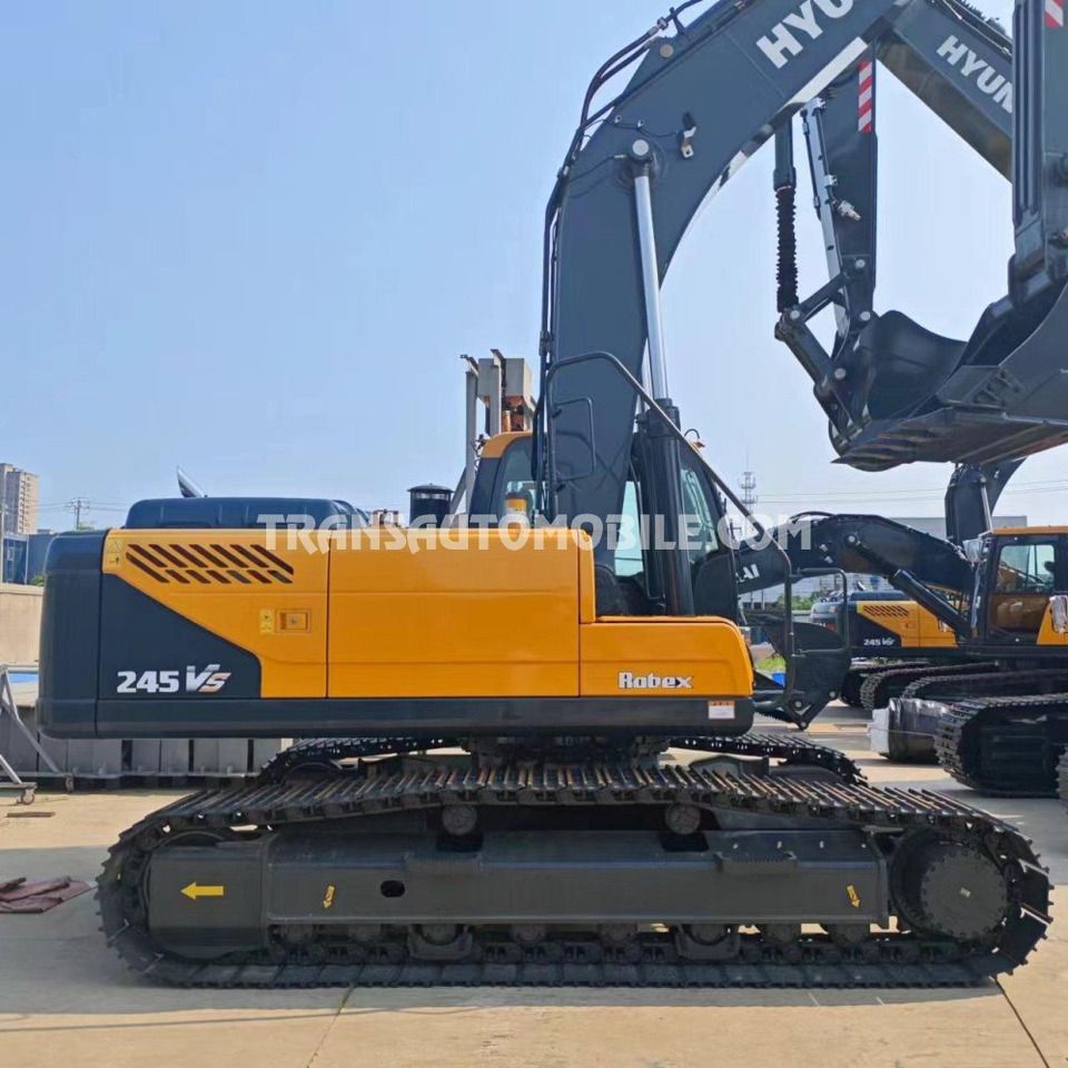 2026 Hyundai HX 245 VS crawler excavator side view