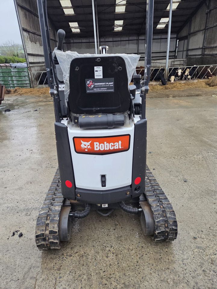 2023 Bobcat E10Z mini excavator, rear view 2023 Bobcat E10Z mini excavator, rear view