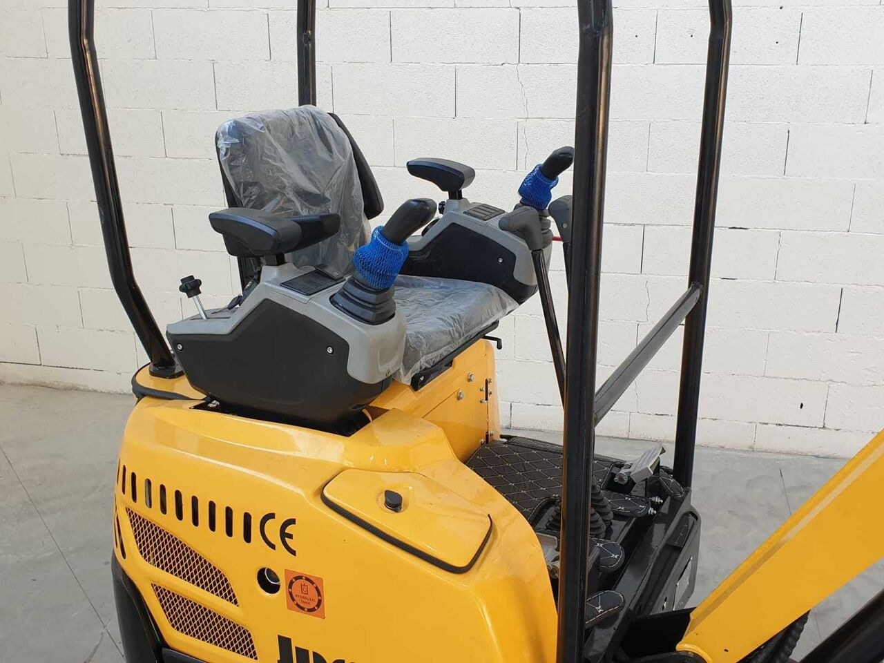 2026 JPC KV15 mini excavator operator station view 2026 JPC KV15 mini excavator operator station view