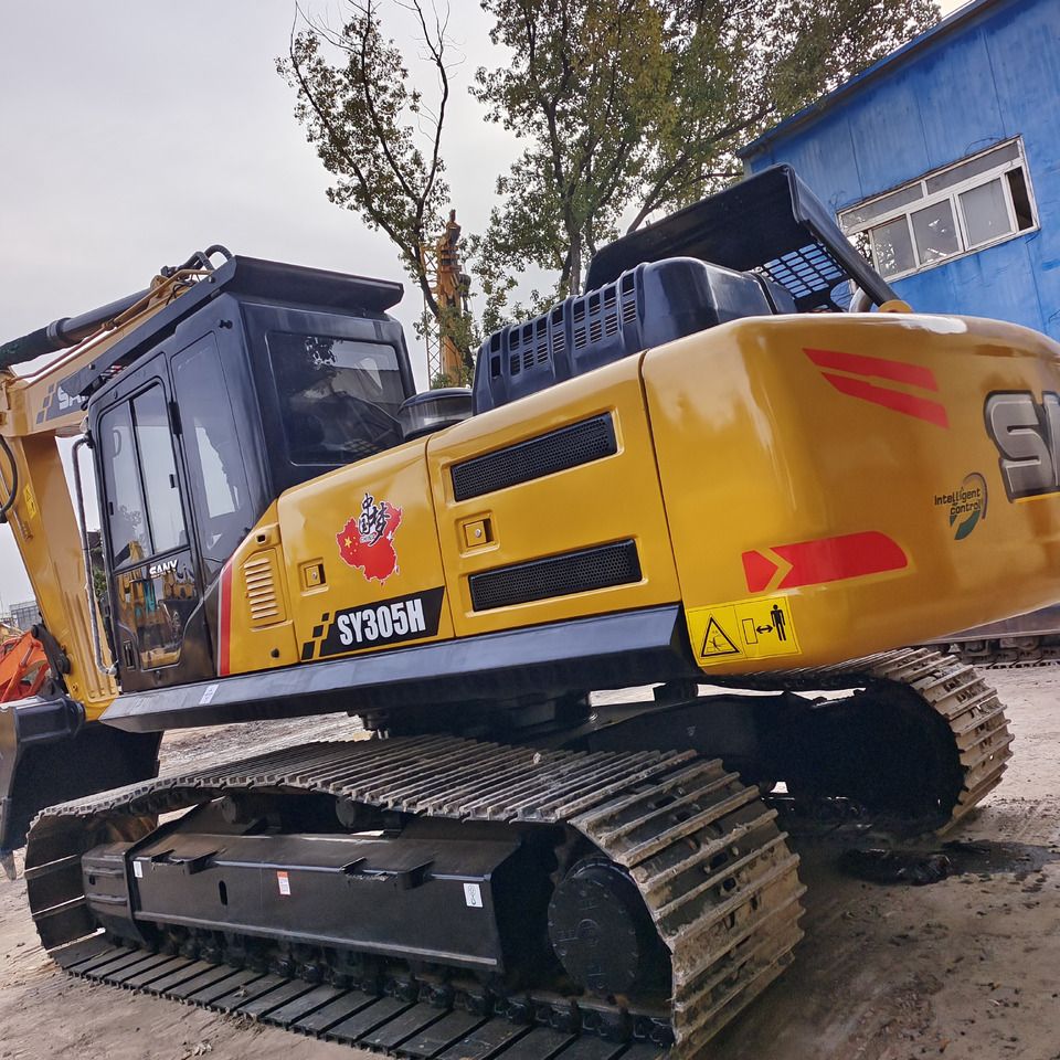2024 Sany SY305H crawler excavator rear three-quarter view