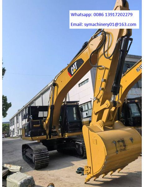 2023 Caterpillar 330D2L crawler excavator, front three-quarter view 2023 Caterpillar 330D2L crawler excavator, front three-quarter view