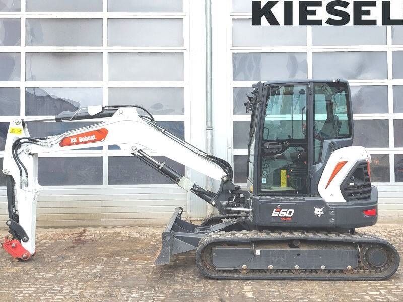 2022 Bobcat E60 mini excavator, side view