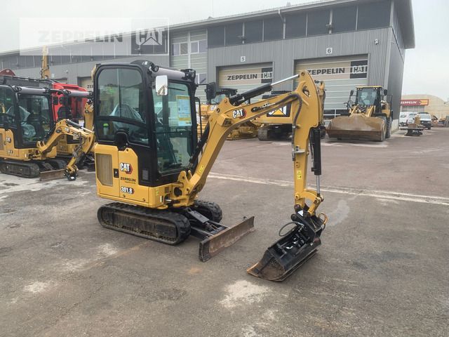 2023 Caterpillar 301.8-05A mini excavator, side view