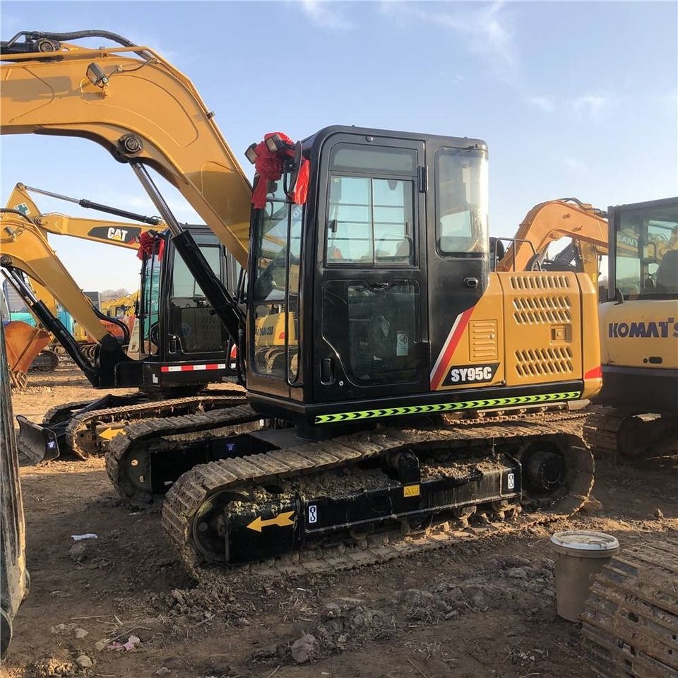 2024 Sany SY95C mini excavator side view