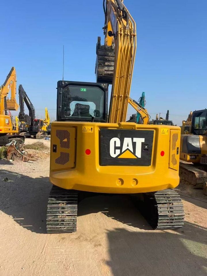 2025 Caterpillar 307.5 mini excavator rear view