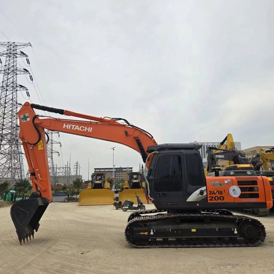 2022 Hitachi ZAXIS 200 crawler excavator, side view 2022 Hitachi ZAXIS 200 crawler excavator, side view