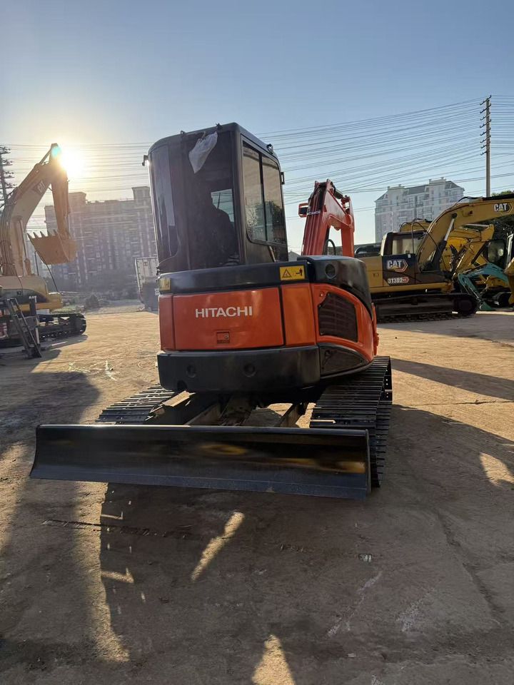 2021 Hitachi ZX50U mini excavator, rear view 2021 Hitachi ZX50U mini excavator, rear view