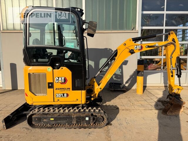 2024 Caterpillar 301.8 mini excavator, side view 2024 Caterpillar 301.8 mini excavator, side view