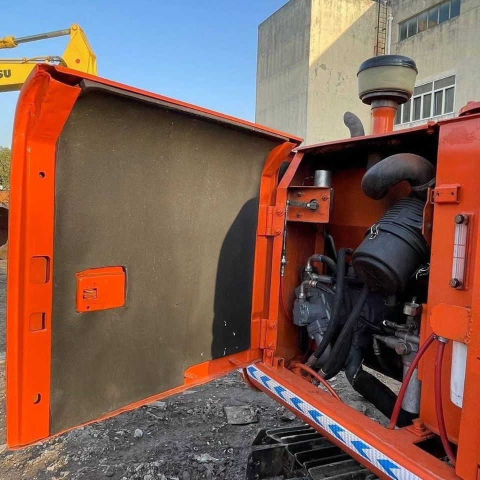 2023 Hitachi ZX70 mini excavator engine compartment view 2023 Hitachi ZX70 mini excavator engine compartment view