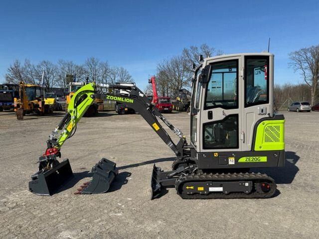 2025 Zoomlion ZE20G mini excavator, side view 2025 Zoomlion ZE20G mini excavator, side view
