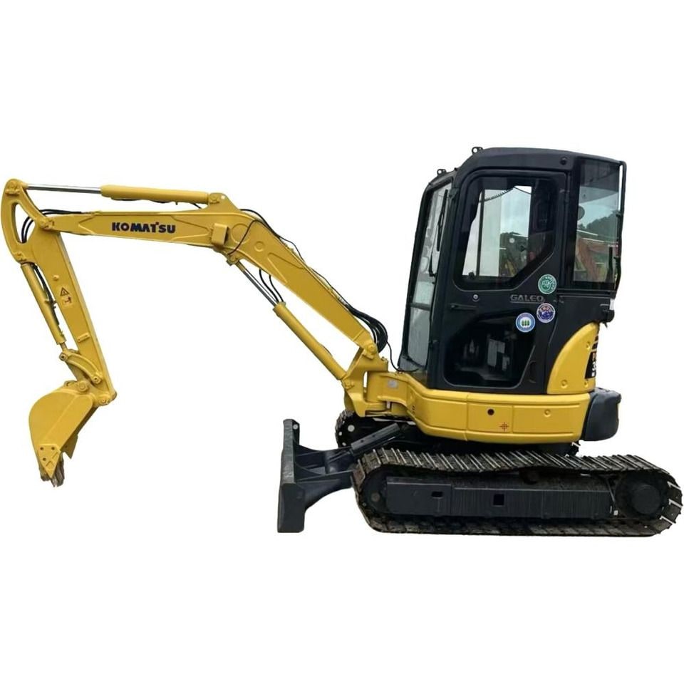 2022 Komatsu 35MR mini excavator, side view 2022 Komatsu 35MR mini excavator, side view