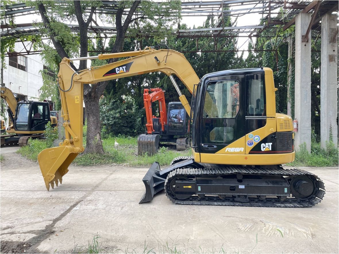 2022 Caterpillar 308D crawler excavator, side view 2022 Caterpillar 308D crawler excavator, side view