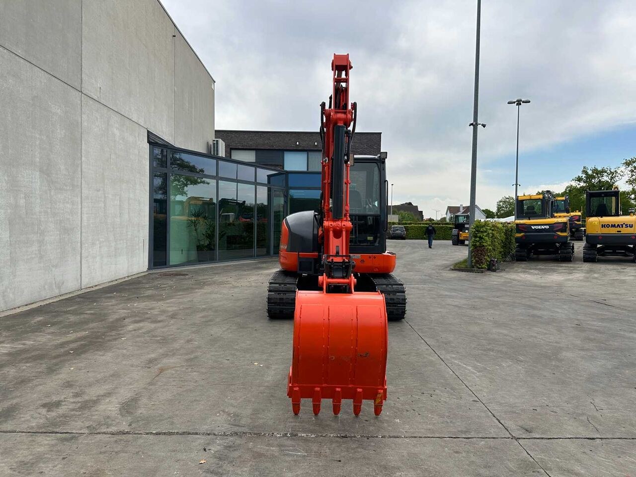 2014 Kubota KX155-5 mini excavator, rear view 2014 Kubota KX155-5 mini excavator, rear view