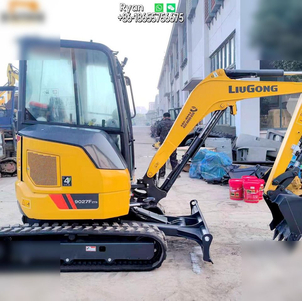 2025 LiuGong 9027FZTS mini excavator side view