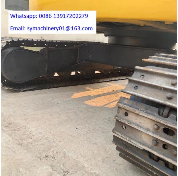 2019 Komatsu PC78US-6N0 mini excavator undercarriage view