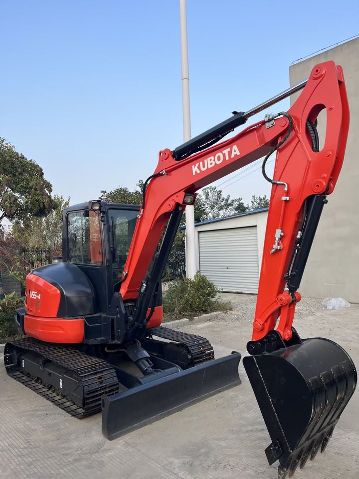2022 Kubota U55-4 mini excavator, side profile view 2022 Kubota U55-4 mini excavator, side profile view
