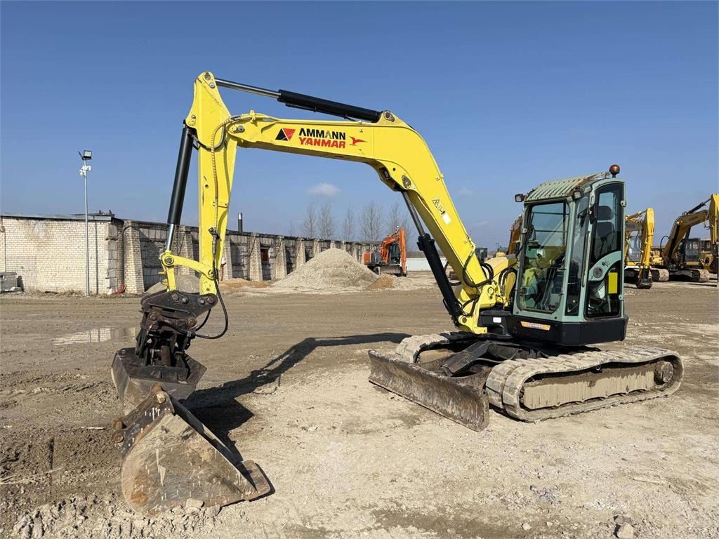 2006 Yanmar VIO75 A crawler excavator, side view 2006 Yanmar VIO75 A crawler excavator, side view