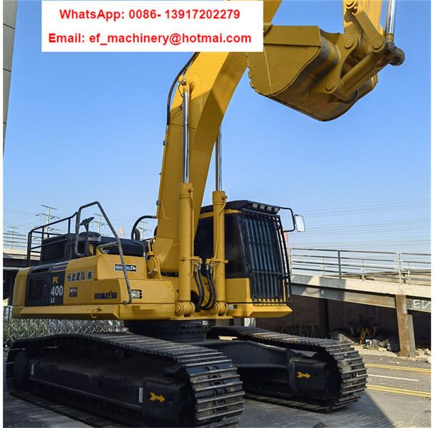 2023 Komatsu PC400-7 crawler excavator, side view 2023 Komatsu PC400-7 crawler excavator, side view