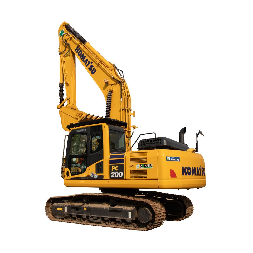 2024 Komatsu PC200-8 Raupenbagger, Seitenansicht 2024 Komatsu PC200-8 Raupenbagger, Seitenansicht