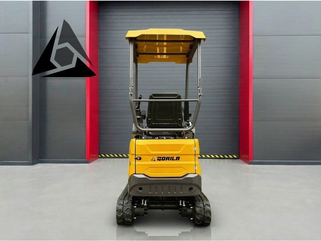 2026 Gorila G12 PRO2 mini excavator rear view 2026 Gorila G12 PRO2 mini excavator rear view