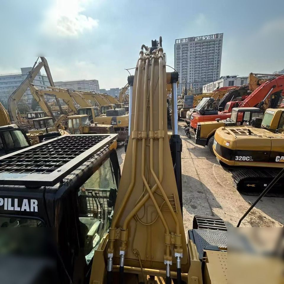 2024 Caterpillar 336D2 crawler excavator, operator view from cab