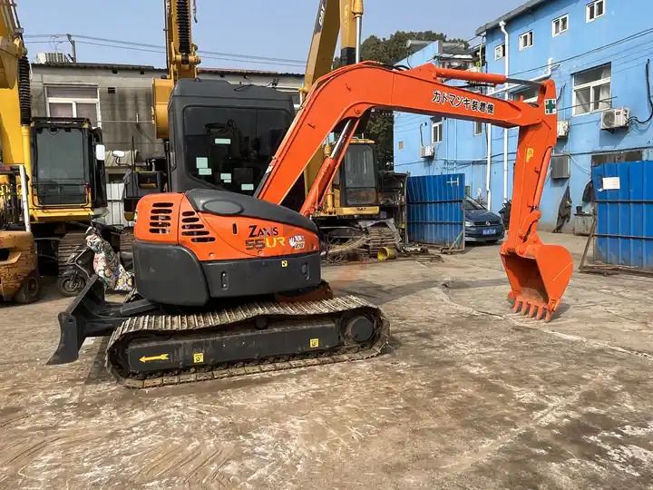 2020 Hitachi Zaxis 55UR crawler excavator, side view 2020 Hitachi Zaxis 55UR crawler excavator, side view