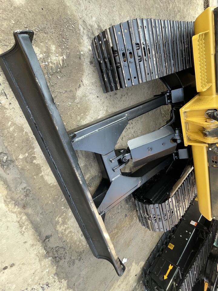 2024 Caterpillar 305.5E2 mini excavator dozer blade view