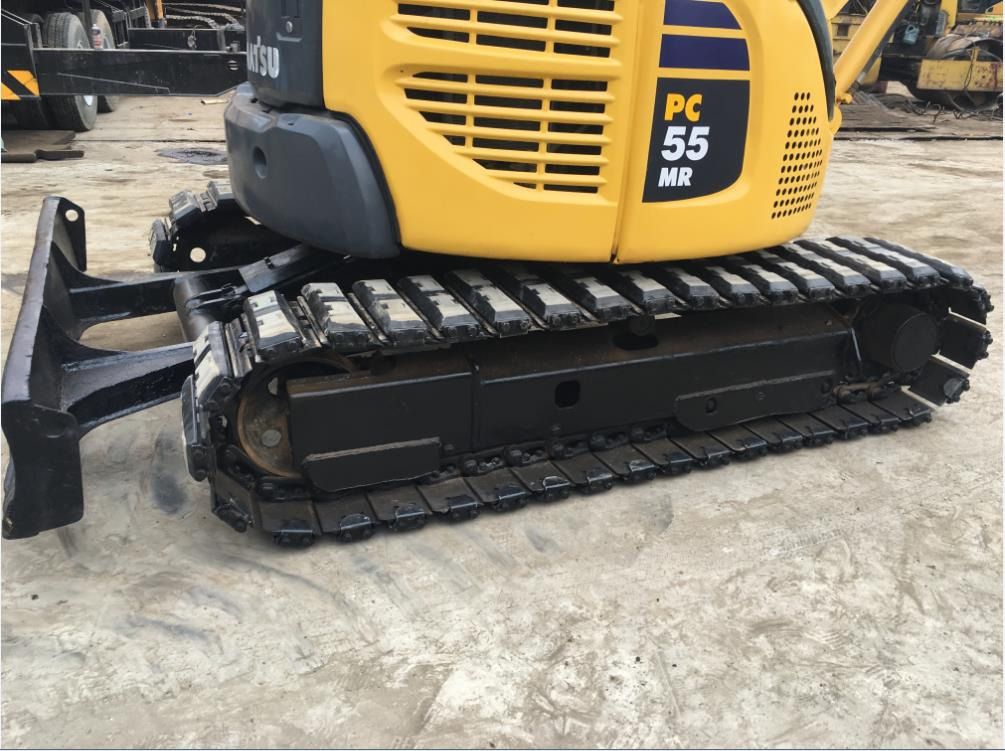 2020 Komatsu PC55MR crawler excavator side view 2020 Komatsu PC55MR crawler excavator side view