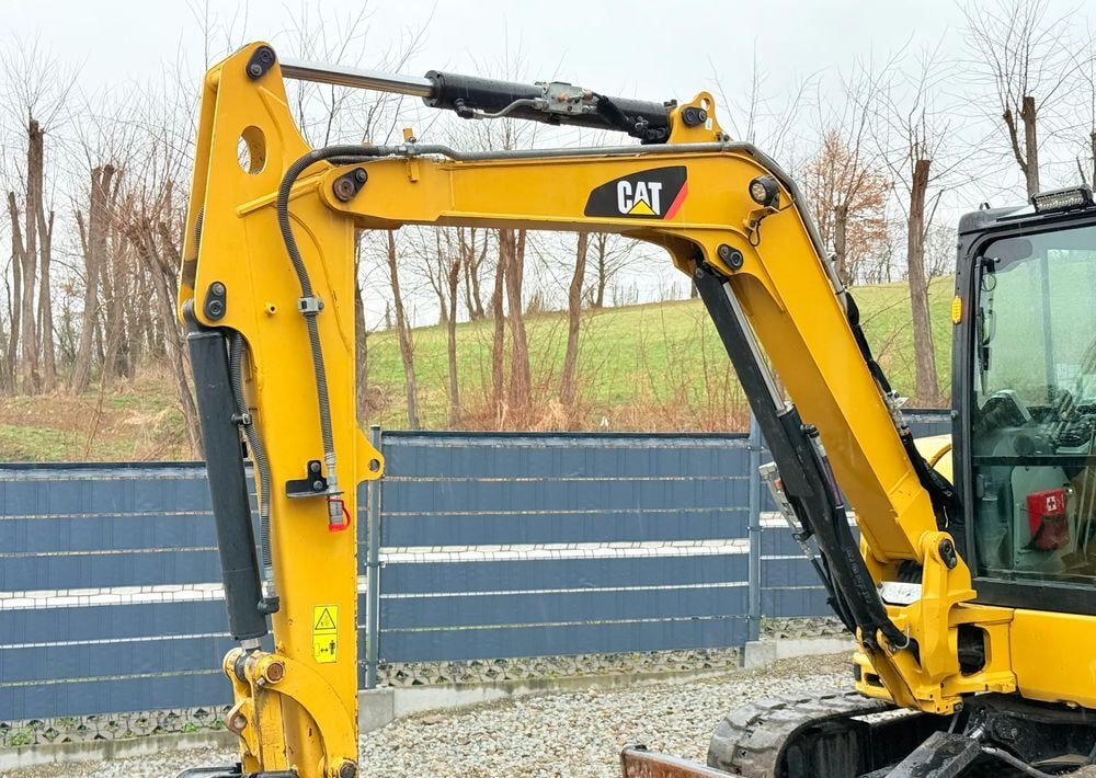 2019 Caterpillar 305.5E mini excavator boom and cab view