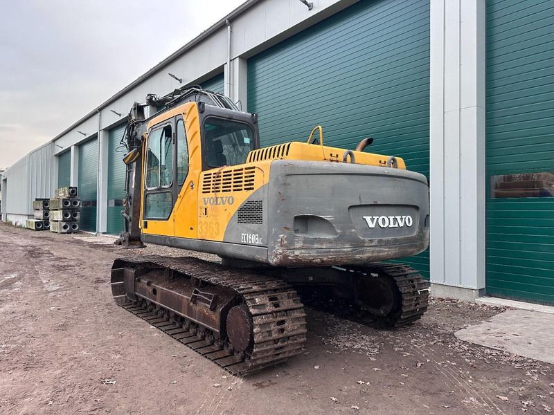 2003 Volvo EC160BL crawler excavator, rear three-quarter view 2003 Volvo EC160BL crawler excavator, rear three-quarter view