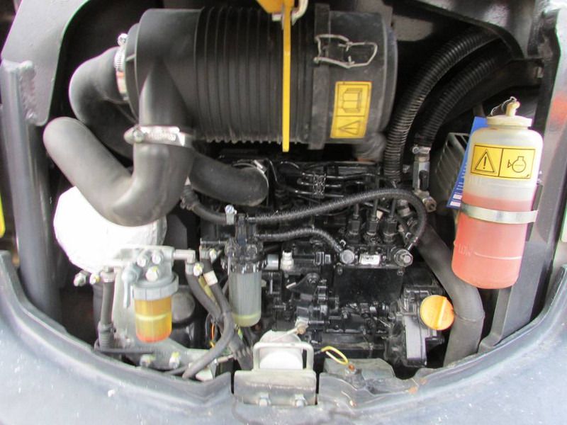 2016 Yanmar VIO25-4 mini excavator engine compartment view 2016 Yanmar VIO25-4 mini excavator engine compartment view