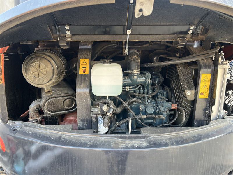 2024 Kubota U55 mini excavator engine compartment view 2024 Kubota U55 mini excavator engine compartment view