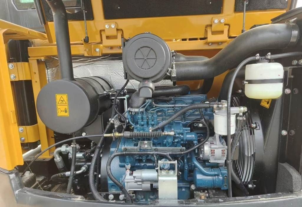2024 Sany SY55 crawler excavator engine compartment view 2024 Sany SY55 crawler excavator engine compartment view