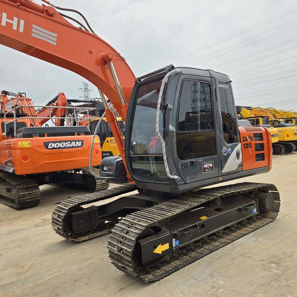 2022 Hitachi Zaxis 120 crawler excavator, side view